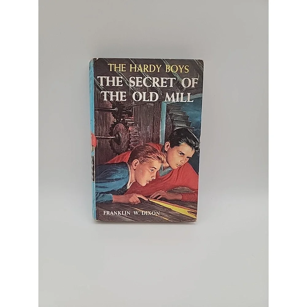 The Hardy Boys Lot Of 3 Vintage Books Blue‎ Top Pages